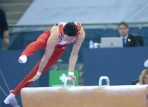 Bakıda idman gimnastikası üzrə Dünya Kubokunda ilk qaliblərin mükafatlandırma mərasimi keçirilib. Azərbaycan, 21 fevral, 2016